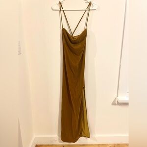 Staud Velvet Dress